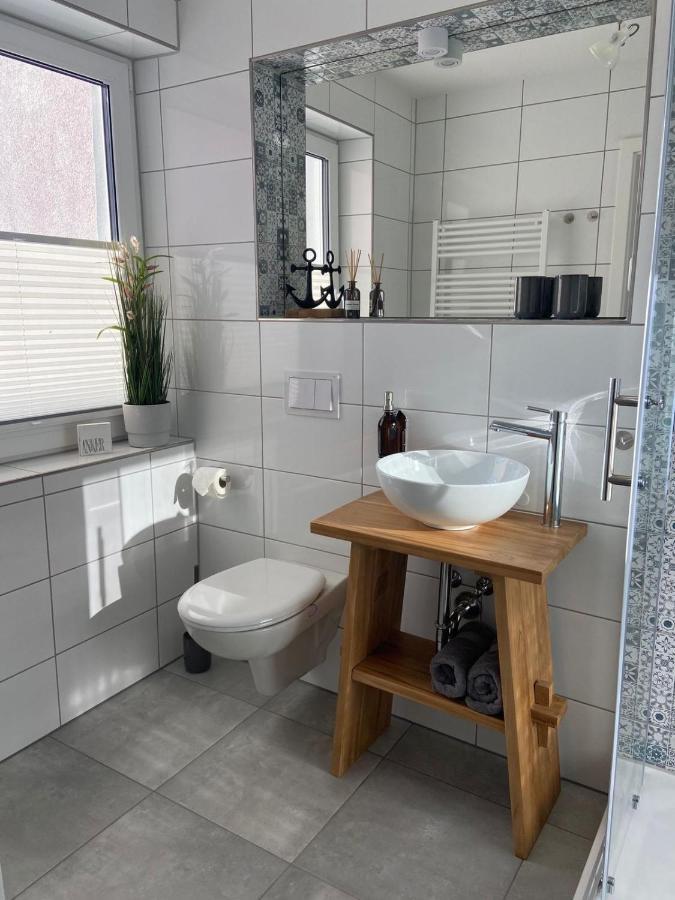 Apartamento Hafenkoje Zum Anker Wolgast Exterior foto