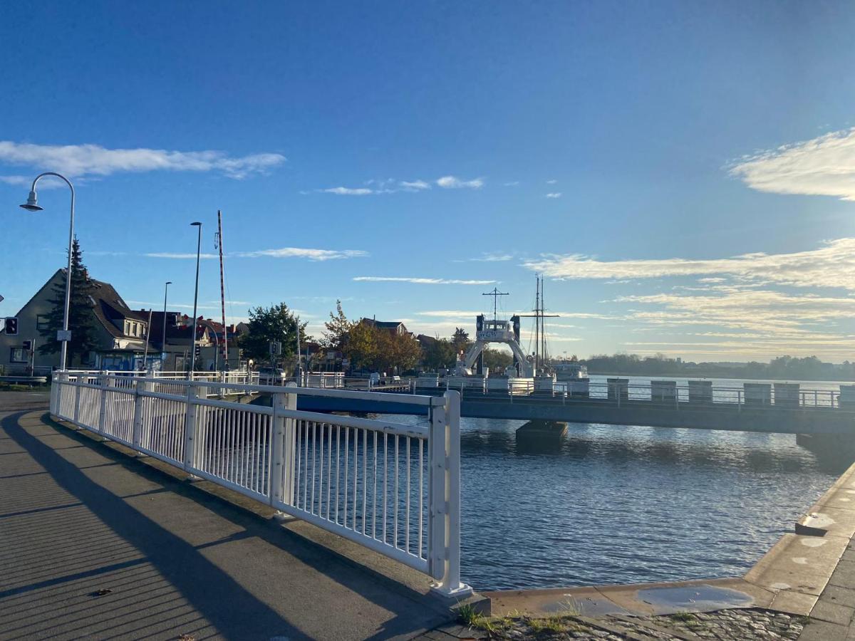 Apartamento Hafenkoje Zum Anker Wolgast Exterior foto