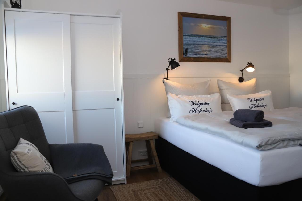 Apartamento Hafenkoje Zum Anker Wolgast Exterior foto