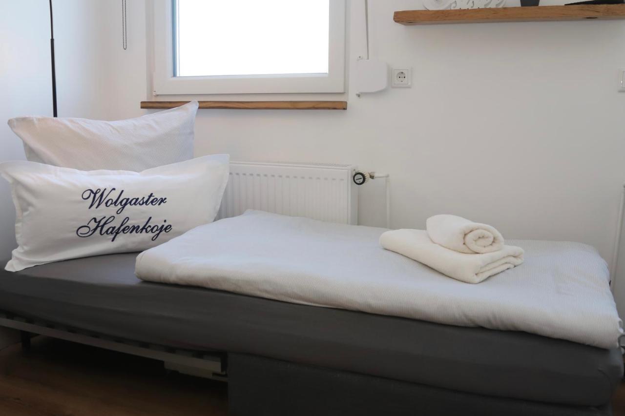 Apartamento Hafenkoje Zum Anker Wolgast Exterior foto
