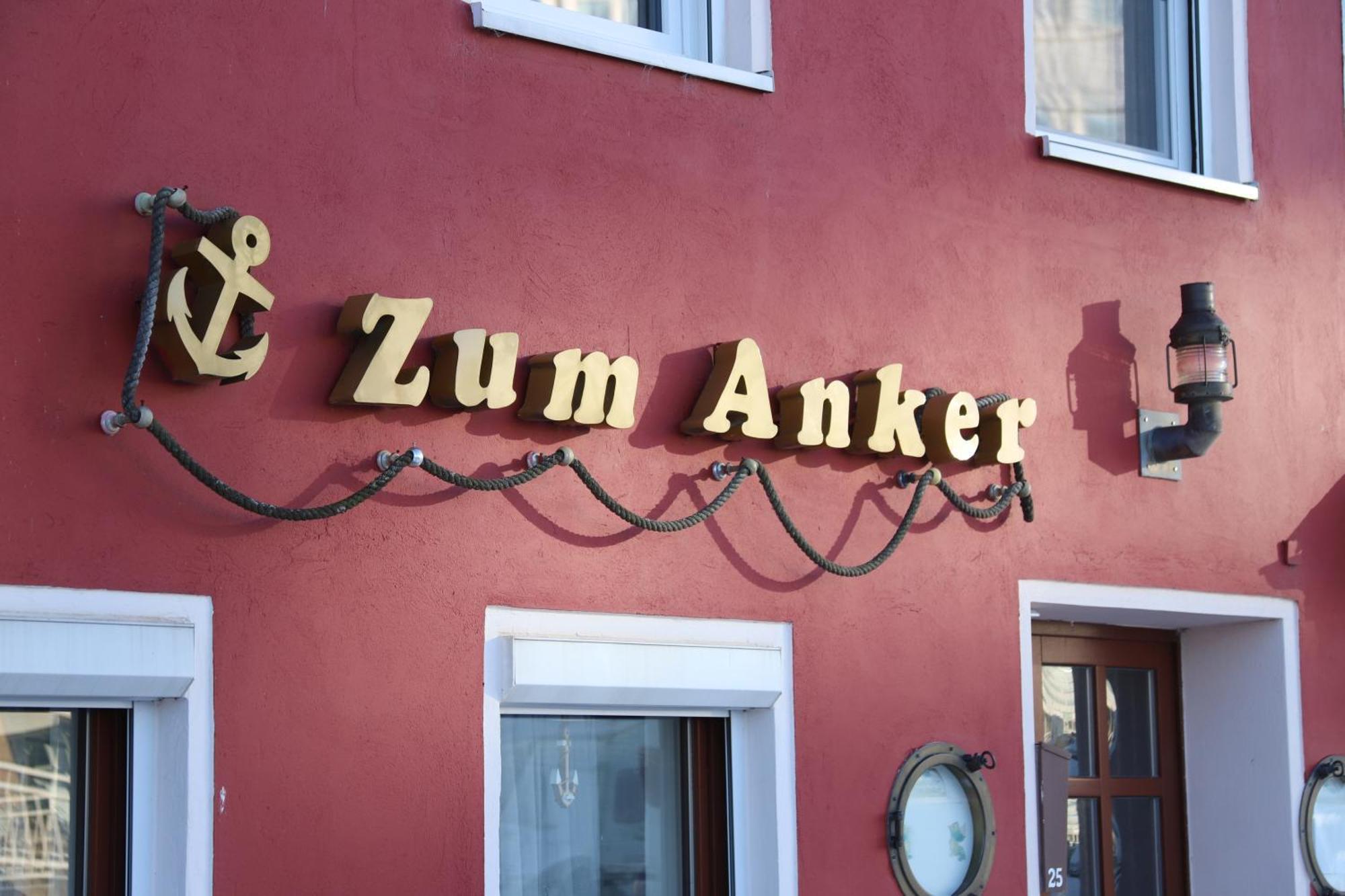 Apartamento Hafenkoje Zum Anker Wolgast Exterior foto